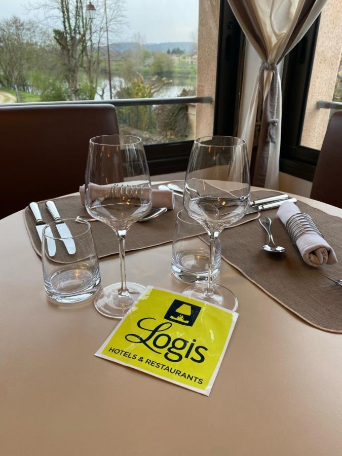 Hôtel-Restaurant Côté Rivage Badefols-sur-Dordogne Esterno foto