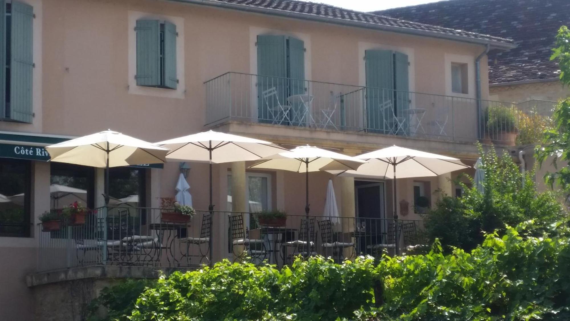 Hôtel-Restaurant Côté Rivage Badefols-sur-Dordogne Esterno foto