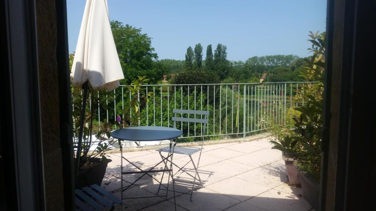 Hôtel-Restaurant Côté Rivage Badefols-sur-Dordogne Esterno foto